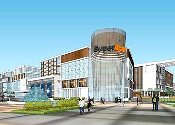 白云小坪村第五社區建筑規劃設計 白云小坪村第五社區建筑規劃設計