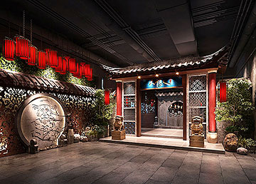 川味火鍋餐廳裝修設計 大官人 川味火鍋餐廳裝修設計 大官人