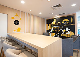 餐廳設計采用這種亮色調怎么樣? 餐廳設計采用這種亮色調怎么樣?