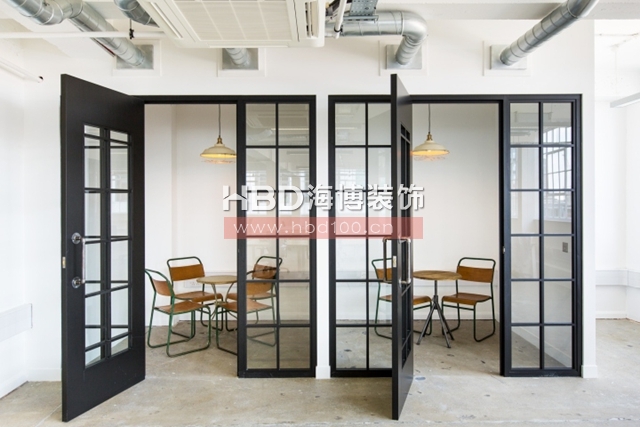簡約辦公室裝修,廣州裝飾公司,loft風格辦公室,海博裝飾.jpg