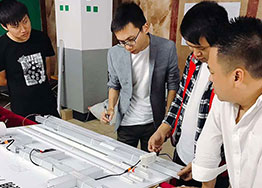 參觀工地 創基地產售樓中心裝修施工現場 參觀工地 創基地產售樓中心裝修施工現場